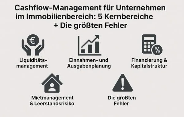 Cashflow bei Immobilien berechnen: 5 Kernbereiche für nachhaltigen Erfolg